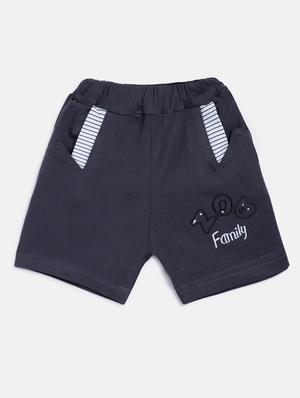 grey printed shorts set - 18274703 - Standard Image - 3