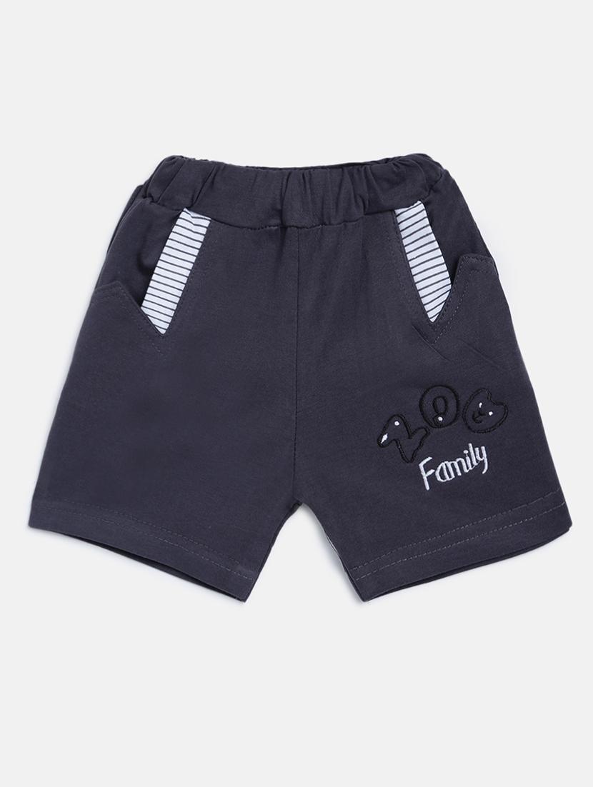 grey printed shorts set - 18274703 - Zoom Image - 3
