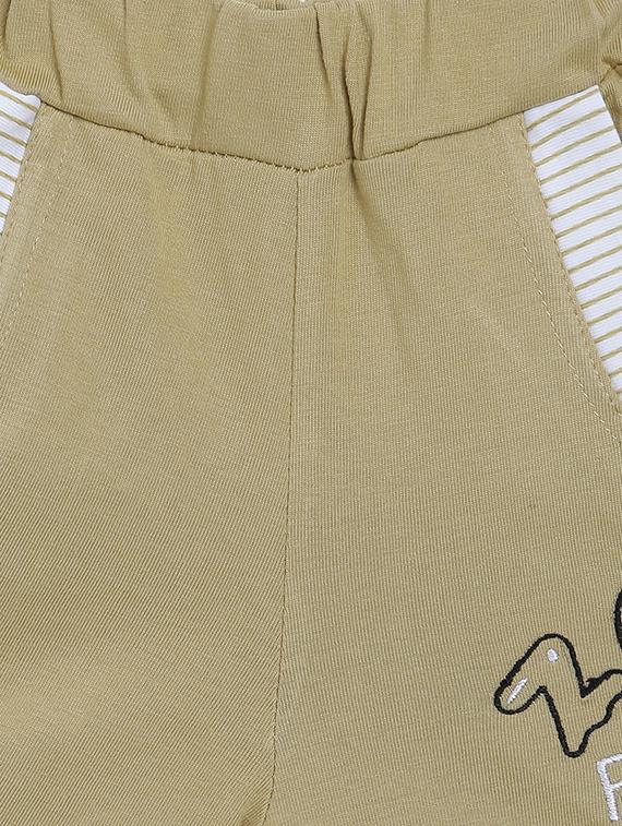 beige printed shorts set - 18274704 - Zoom Image - 4