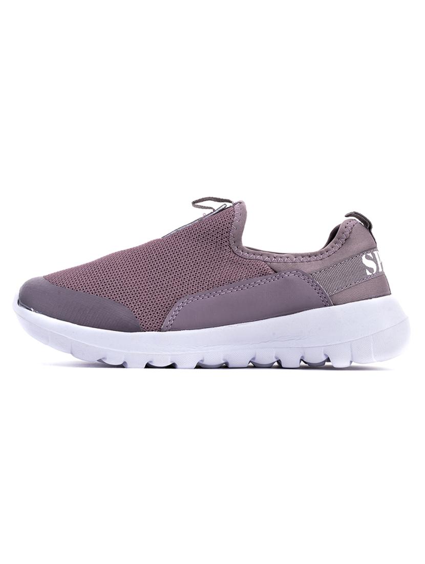 purple fabric slip on sports shoes - 18277068 - Zoom Image - 3
