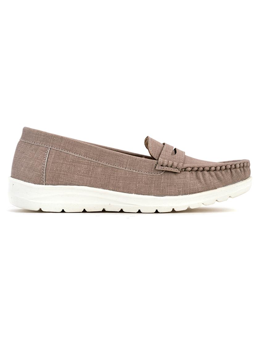 beige slip on loafer - 18277073 - Zoom Image - 2