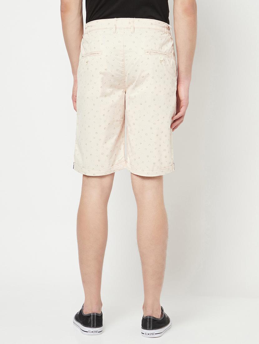 beige printed short - 18277481 - Zoom Image - 3