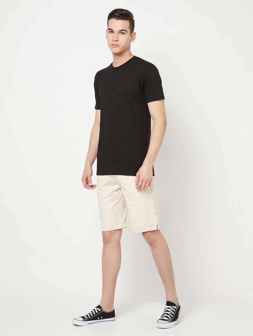 beige printed short - 18277481 - Zoom Image - 4
