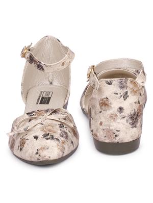 beige faux leather ankle strap sandals - 18277727 - Standard Image - 5