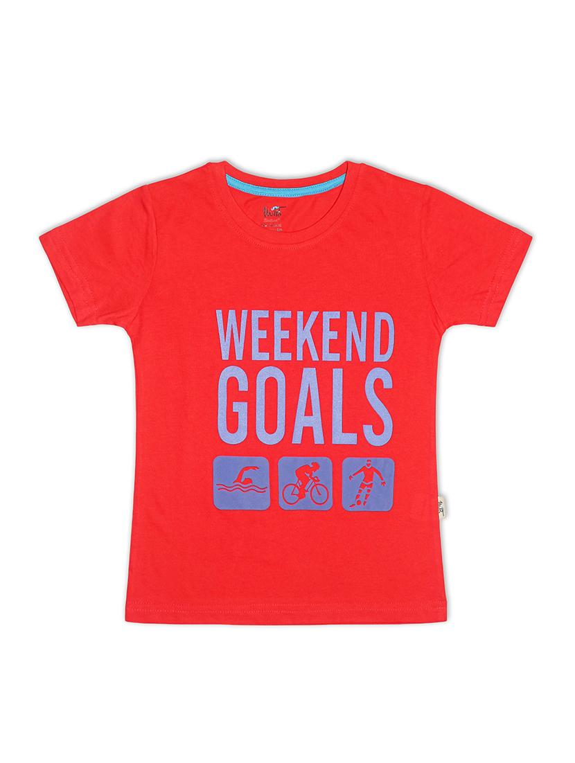 round neck printed t-shirt - 18277762 - Zoom Image - 1