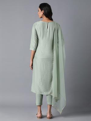 green suit set - 18277781 - Standard Image - 3