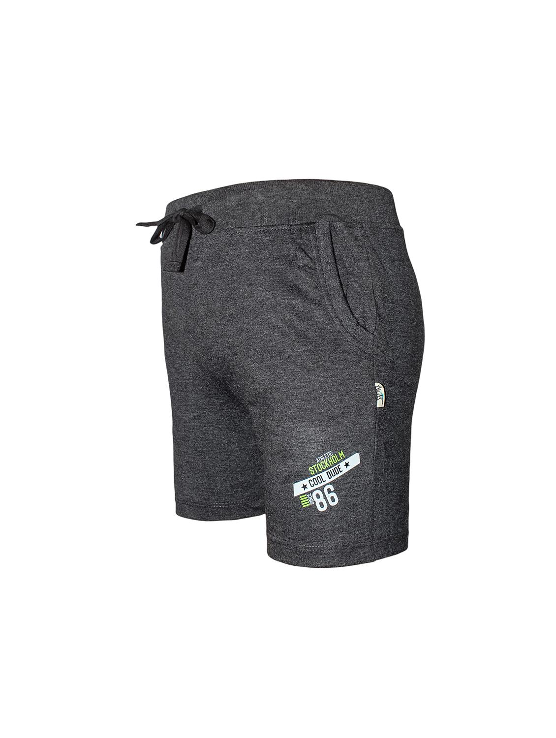 grey solid shorts - 18278948 - Zoom Image - 2