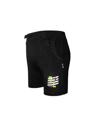 black solid shorts - 18278949 - Standard Image - 2