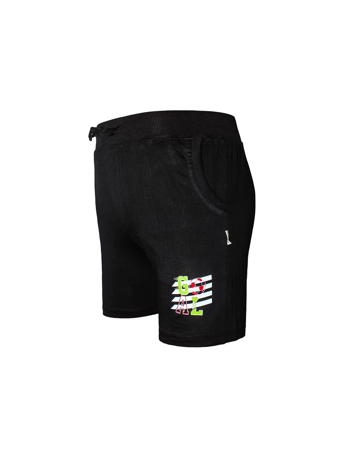 black solid shorts - 18278949 - Zoom Image - 2
