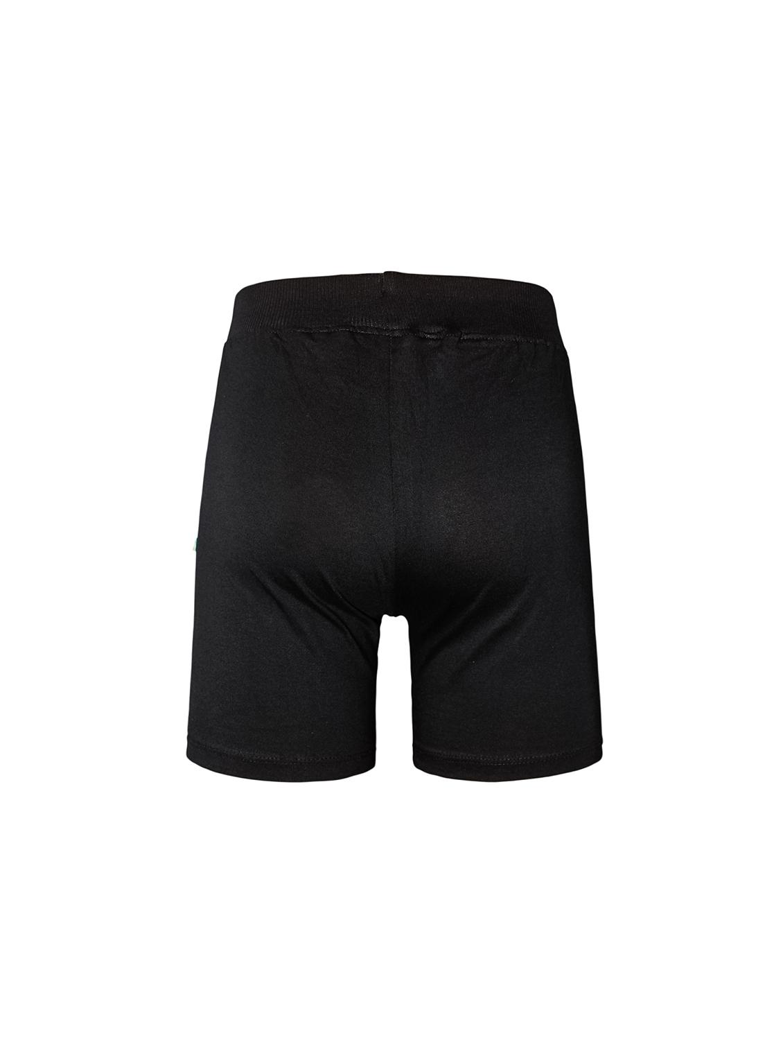 black solid shorts - 18278949 - Zoom Image - 3