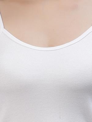 cami neck solid top - 18281371 - Standard Image - 6