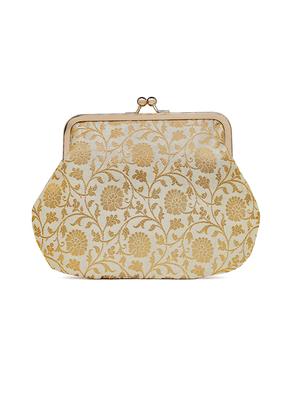 gold embroidery regular clutch - 18281410 - Standard Image - 2