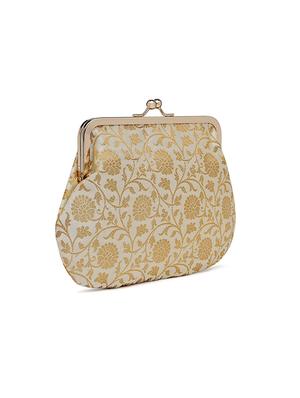 gold embroidery regular clutch - 18281410 - Standard Image - 5