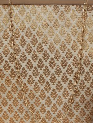 gold embroidery regular clutch - 18281411 - Standard Image - 4