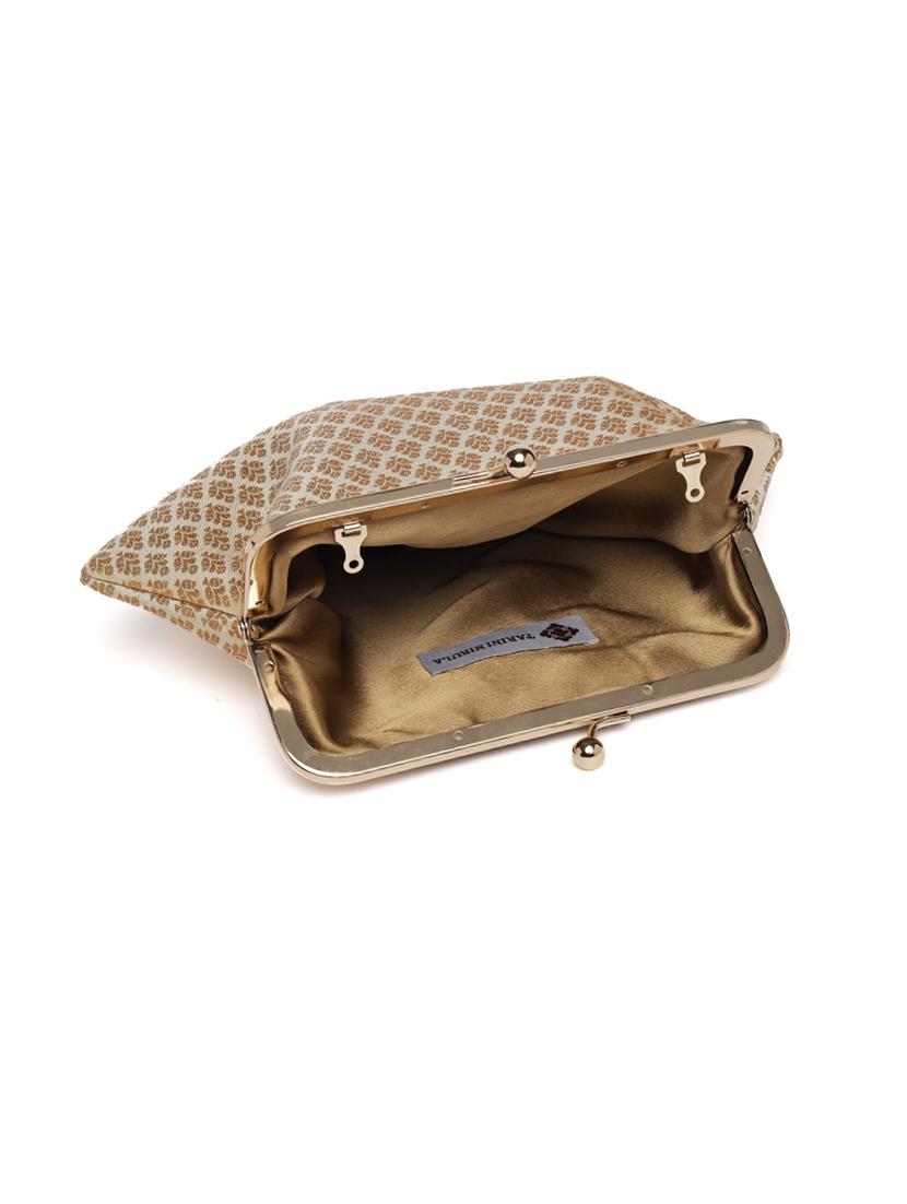 gold embroidery regular clutch - 18281411 - Zoom Image - 3