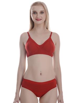 pack of 2 solid bra and panty set - 18281958 - Standard Image - 5