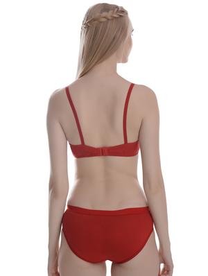 pack of 2 solid bra and panty set - 18281958 - Standard Image - 7