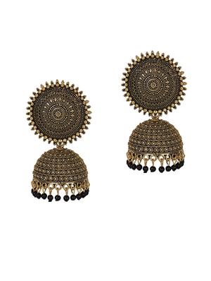 graceful delightful jhumka earrings - 18283341 - Standard Image - 3
