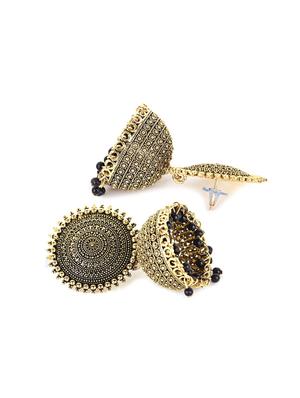 graceful delightful jhumka earrings - 18283341 - Standard Image - 4