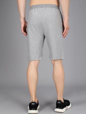 grey melange short - 18283983 - Standard Image - 3