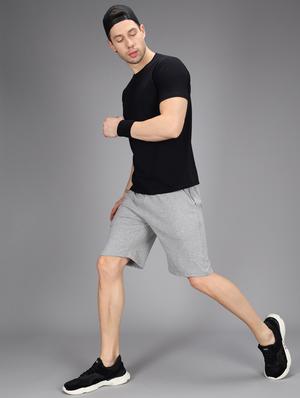 grey melange short - 18283983 - Standard Image - 4
