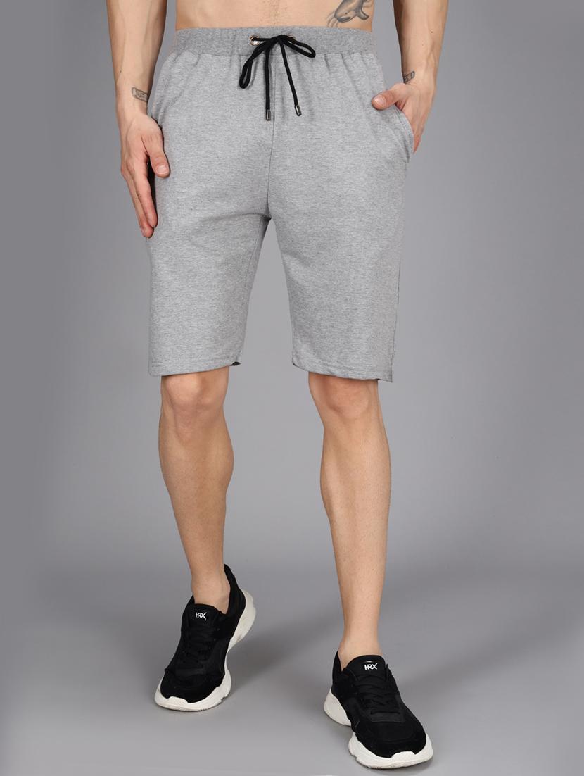 grey melange short - 18283983 - Zoom Image - 1