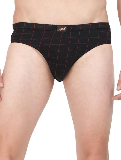 black checkered hipster brief - 18284334 - Standard Image - 1