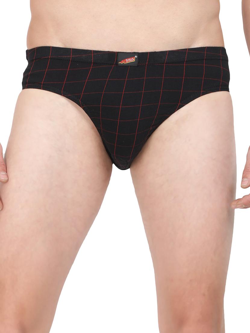 black checkered hipster brief - 18284334 - Zoom Image - 1
