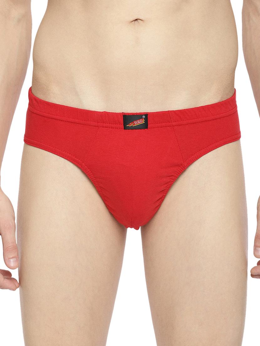 red solid hipster brief - 18284345 - Zoom Image - 1