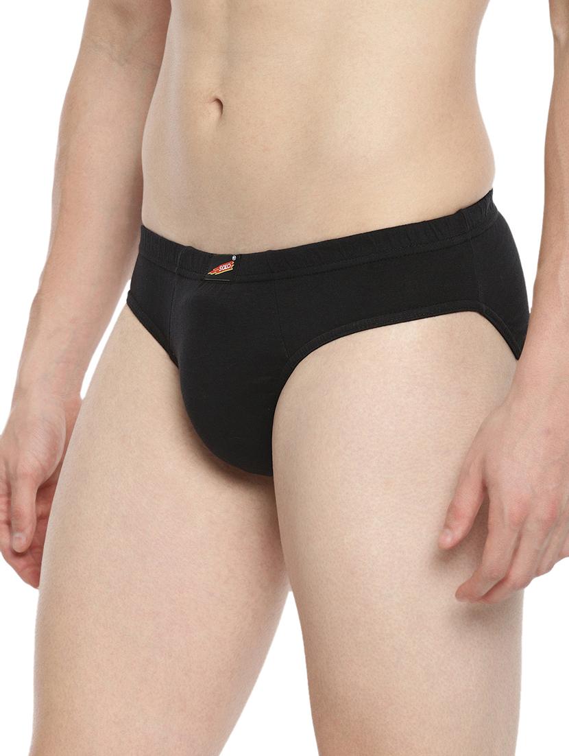 black solid hipster brief - 18284349 - Zoom Image - 2