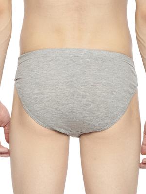 grey melange hipster brief - 18284350 - Standard Image - 3