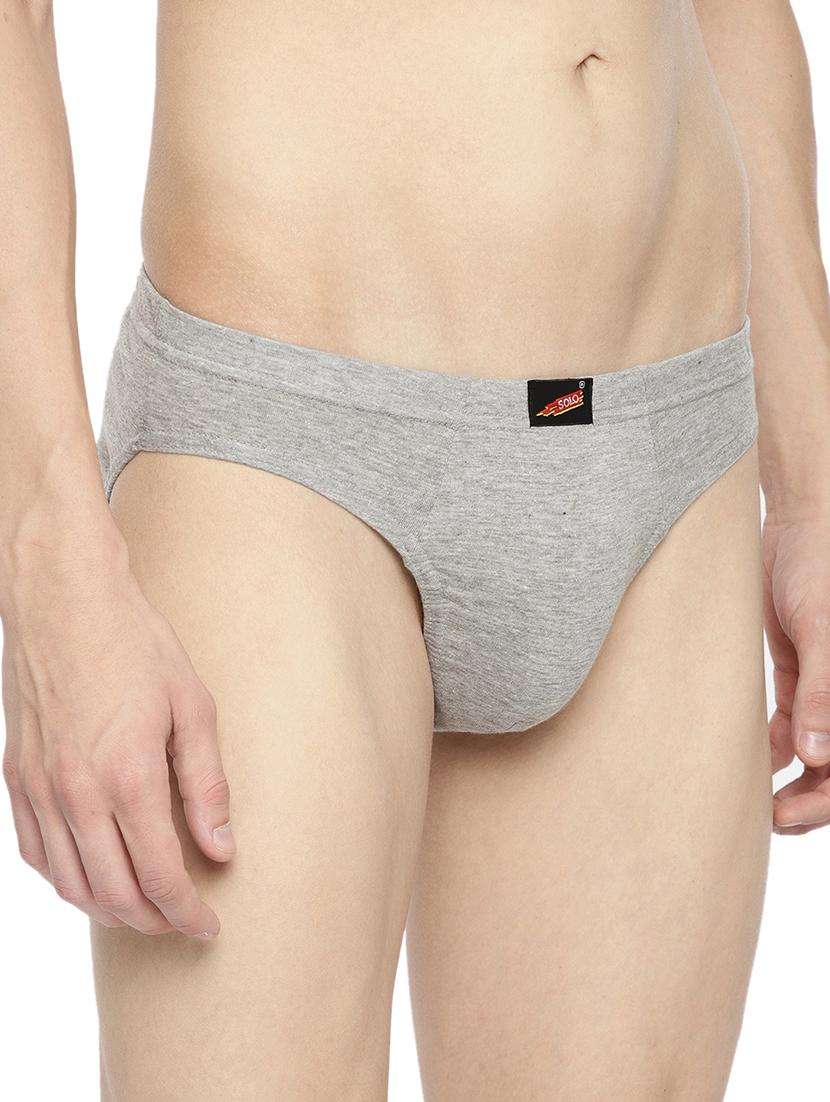 grey melange hipster brief - 18284350 - Zoom Image - 2