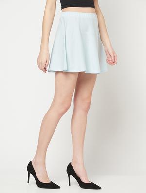 mid rise flared skirt - 18284903 - Standard Image - 2