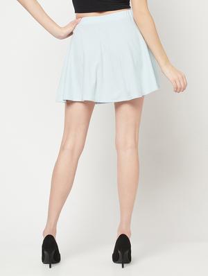 mid rise flared skirt - 18284903 - Standard Image - 3