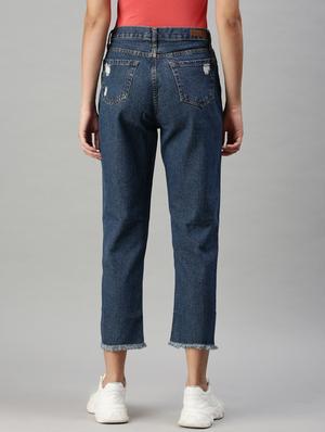 high rise stone washed jean - 18285652 - Standard Image - 3