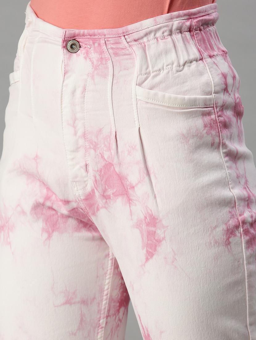 high rise tie & dye jean - 18285672 - Zoom Image - 6