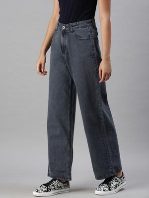 high rise stone washed jean - 18285677 - Standard Image - 2