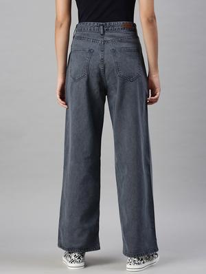 high rise stone washed jean - 18285677 - Standard Image - 3