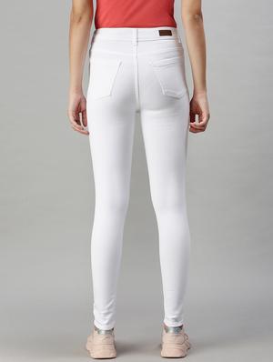 high rise solid jean - 18285690 - Standard Image - 3