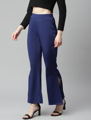 mid rise wide leg trouser - 18288697 - Standard Image - 2