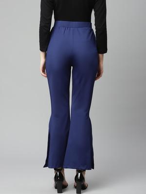 mid rise wide leg trouser - 18288697 - Standard Image - 3