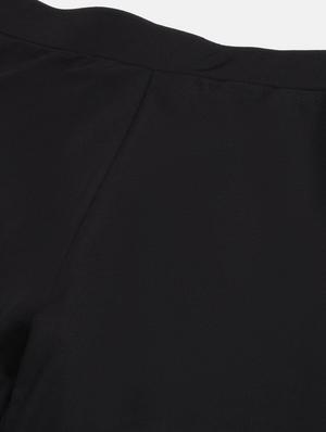 high rise solid wide leg trouser - 18288699 - Standard Image - 5