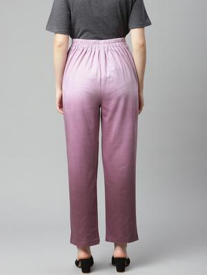 high rise flat front trouser - 18288703 - Standard Image - 3