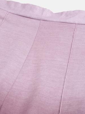 high rise flat front trouser - 18288703 - Standard Image - 5