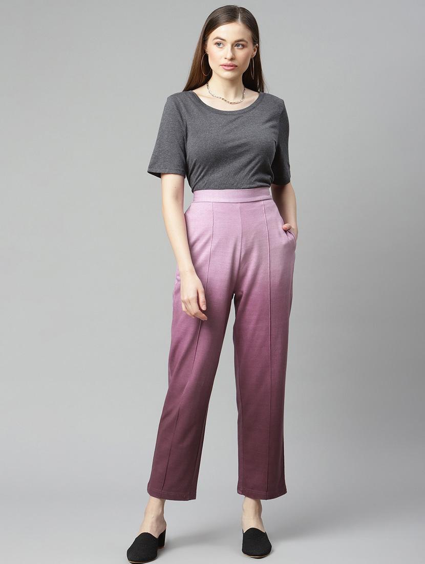 high rise flat front trouser - 18288703 - Zoom Image - 4