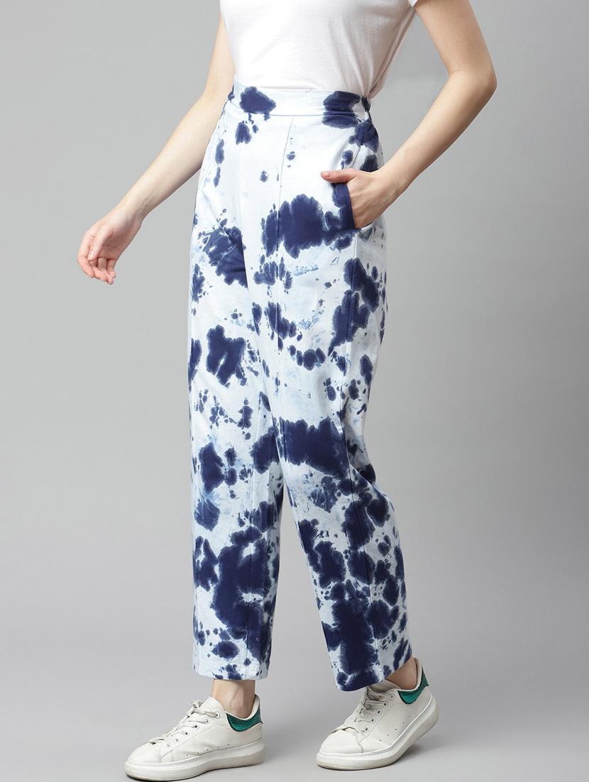 high rise flat front trouser - 18288705 - Zoom Image - 2