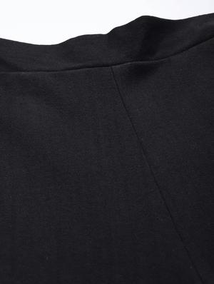 high rise solid track pant - 18288720 - Standard Image - 5