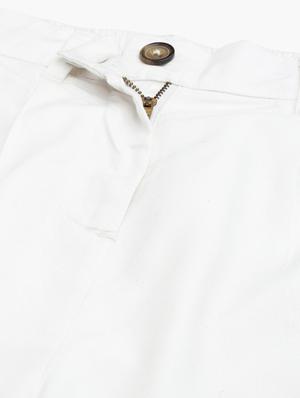 mid rise solid chinos trouser - 18288722 - Standard Image - 4
