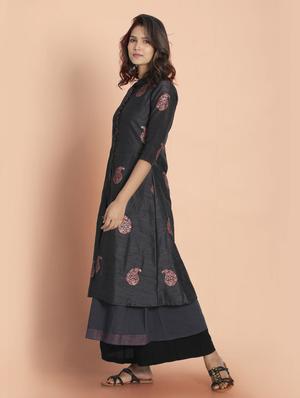 women's layered kurta - 18288895 -  Standard Image - 1