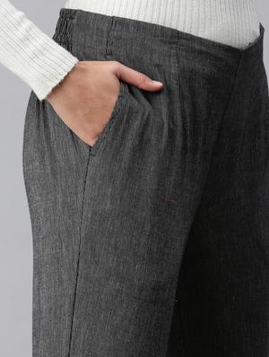 mid rise cigarette pants trouser - 18289798 - Standard Image - 5